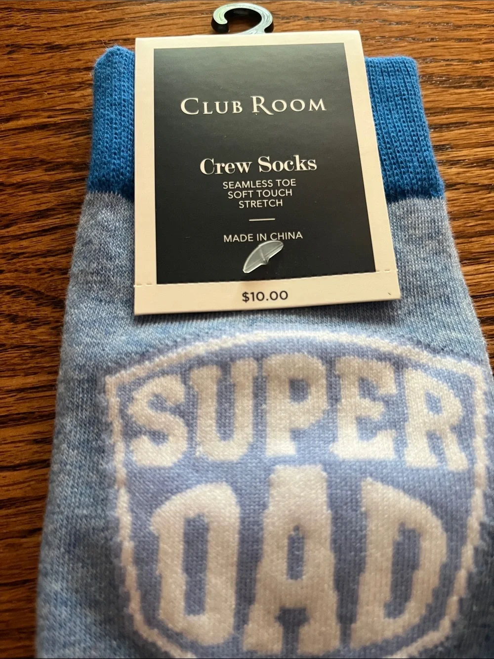Club Room Men's Athletic Crew Socks - Light Blue, Navy Bundle NWT